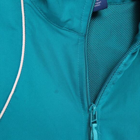 Reebok Women's L Teal Blue Track Jacket, Sportswear Athletic Retro Gorpcore - Picture 4 of 6